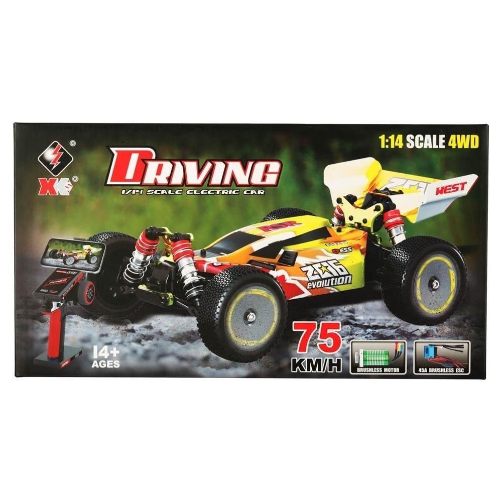 WLToys 144010 75 km/h Borstlös RC-bil 1:14 Racing Racing