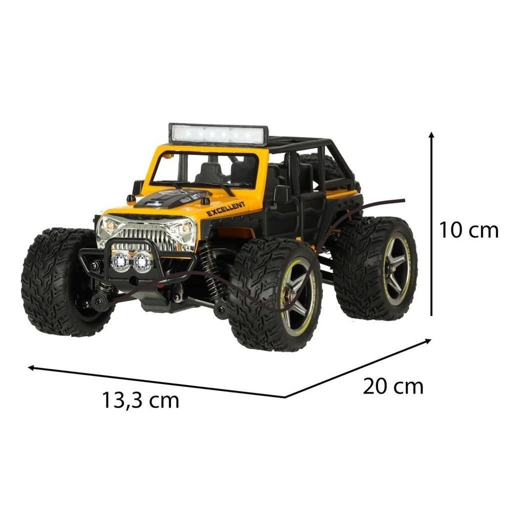 WLToys 22201 1:22 skala höghastighets 2WD RC-bil, 22 km/h, uppladdningsbar för barn från 8 år