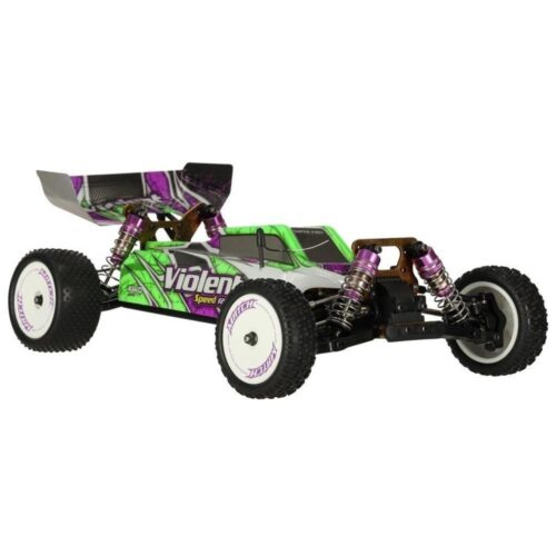 WLToys 104002 1:10 skala 4WD RC-bil, 60 km/h hastighet, laddningsbar, 2,4 GHz styrenhet