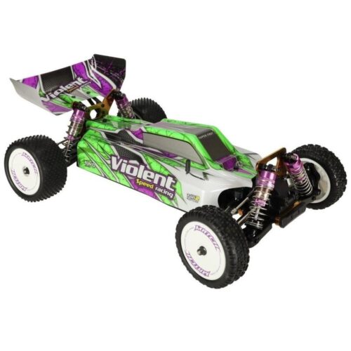 WLToys 104002 1:10 skala 4WD RC-bil, 60 km/h hastighet, laddningsbar, 2,4 GHz styrenhet