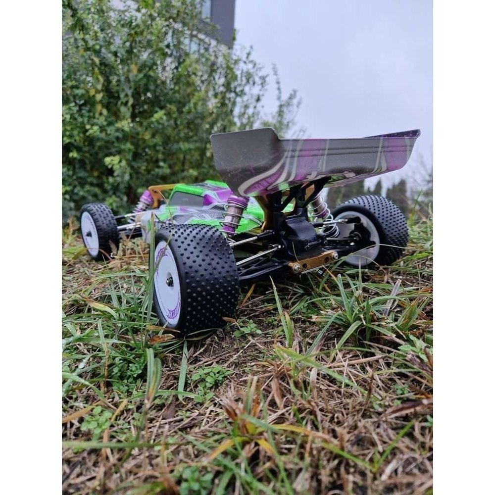 WLToys 104002 1:10 skala 4WD RC-bil, 60 km/h hastighet, laddningsbar, 2,4 GHz styrenhet