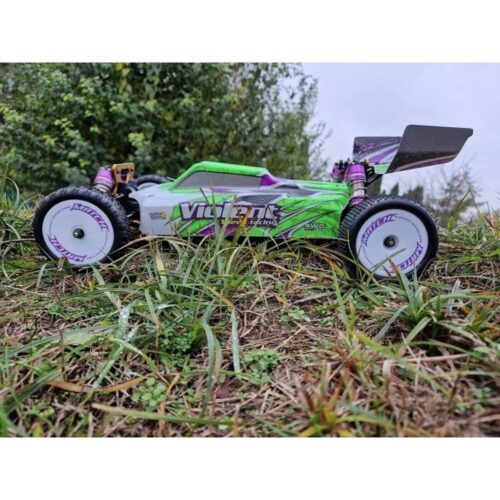 WLToys 104002 1:10 skala 4WD RC-bil, 60 km/h hastighet, laddningsbar, 2,4 GHz styrenhet