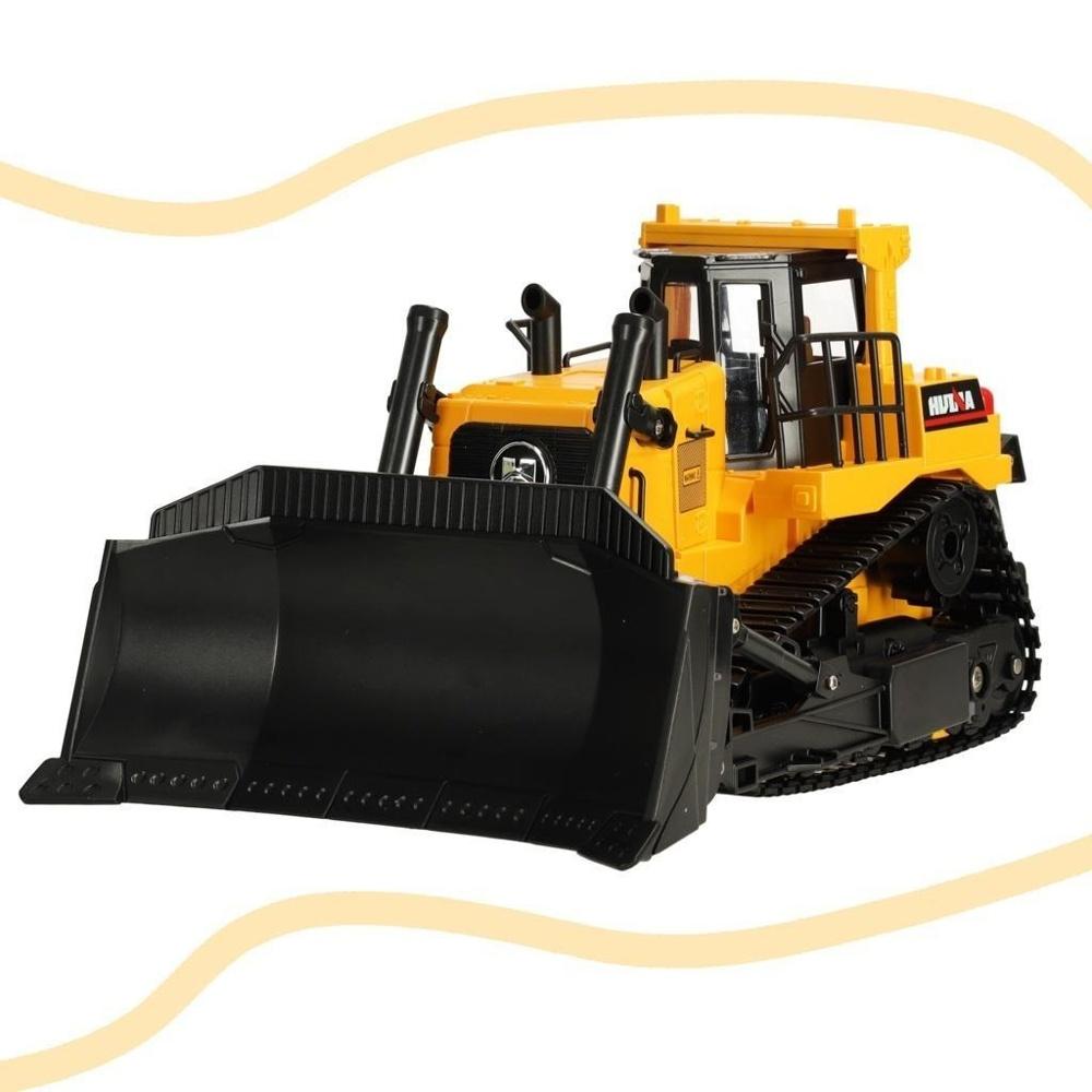 H-Toys 1569 RC bulldozer med LED-ljus och ljudeffekter