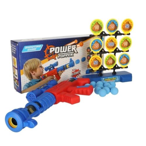 Moving Target Ball Pistol – Toy Air Gun med sikte för barn från 3 år och uppåt