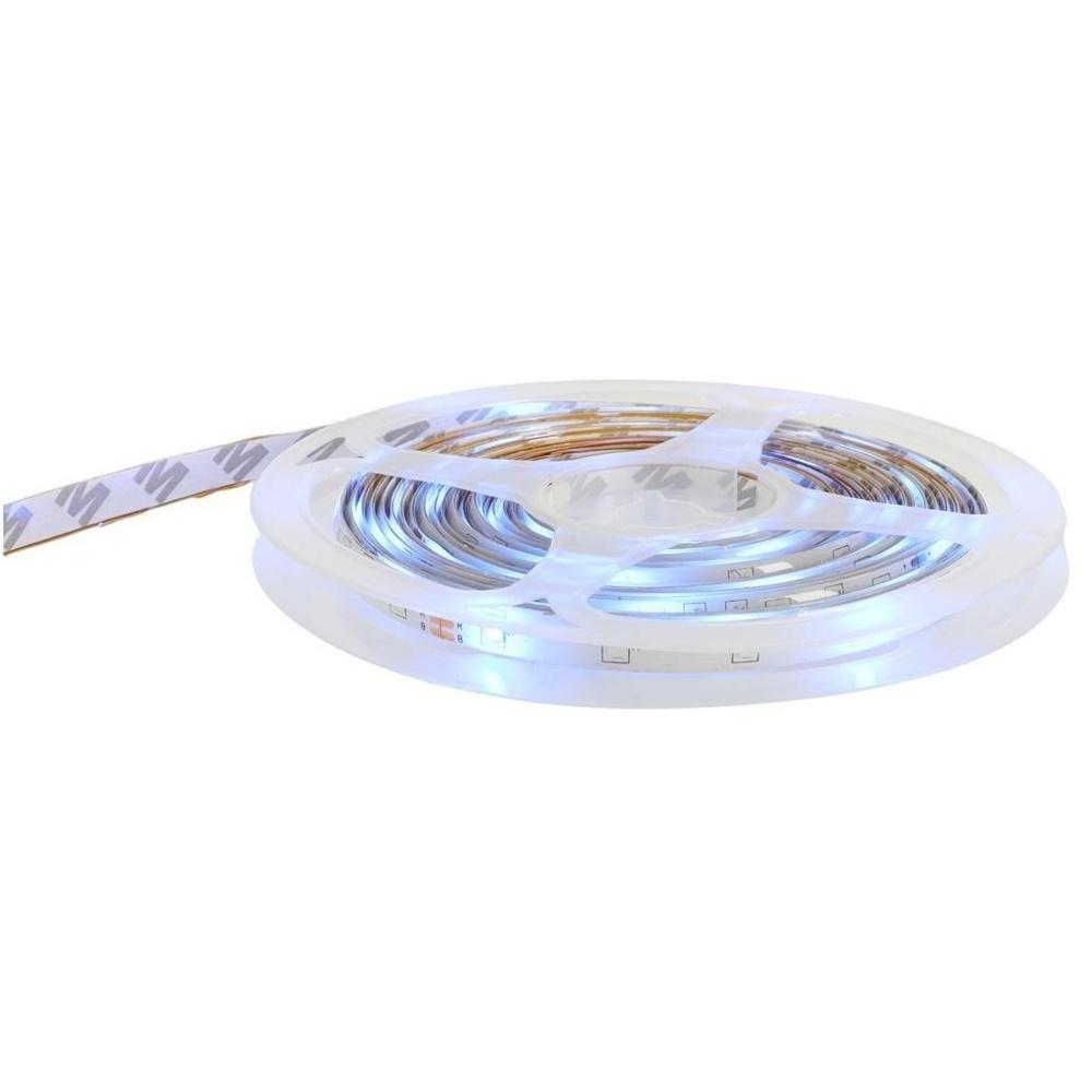 Vattentät RGB LED Strip Light – 5M Multicolor, Fjärrkontroll för inomhusdekor