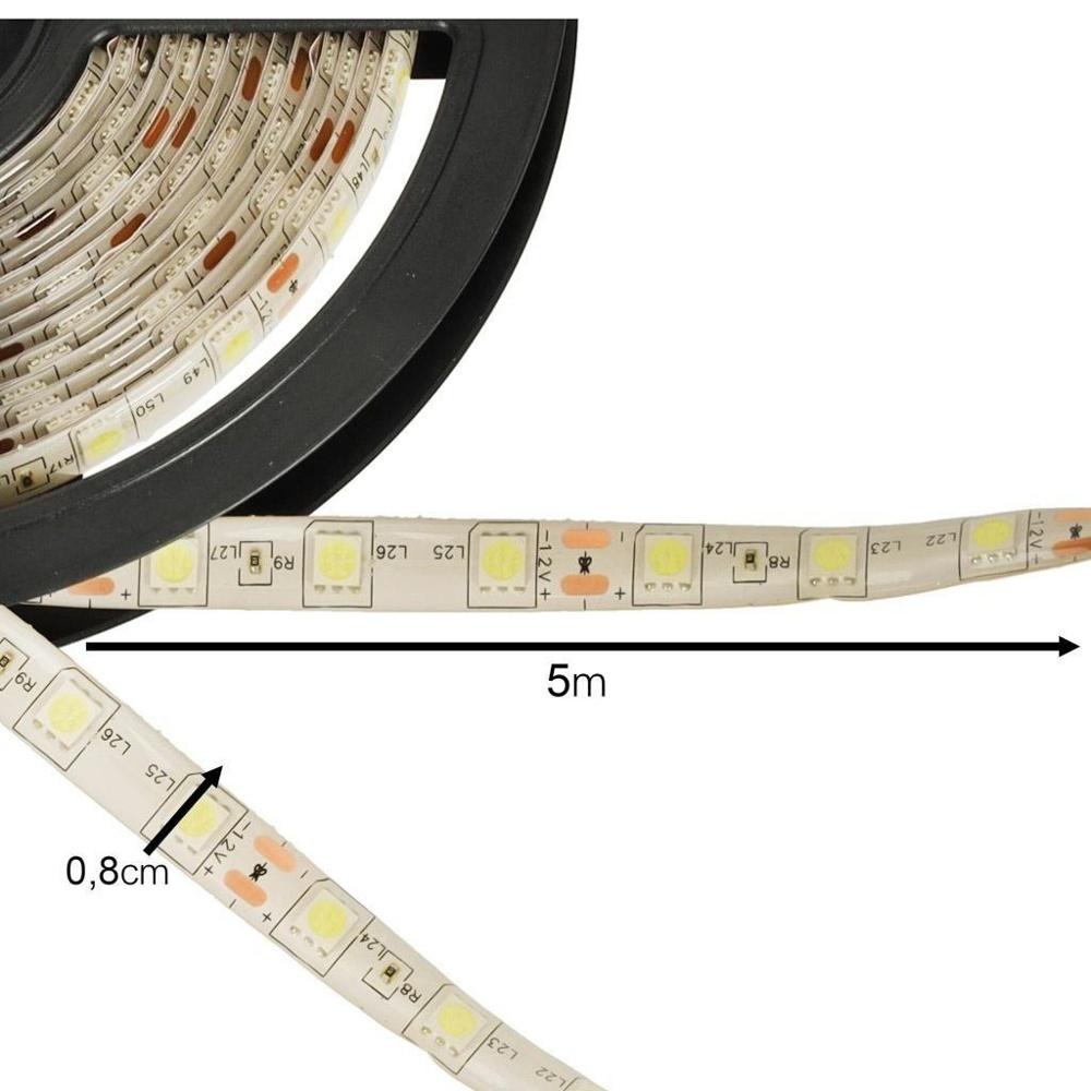 Vattentät Kallvit LED Strip Lights 300 SMD 3528, 5 Meter