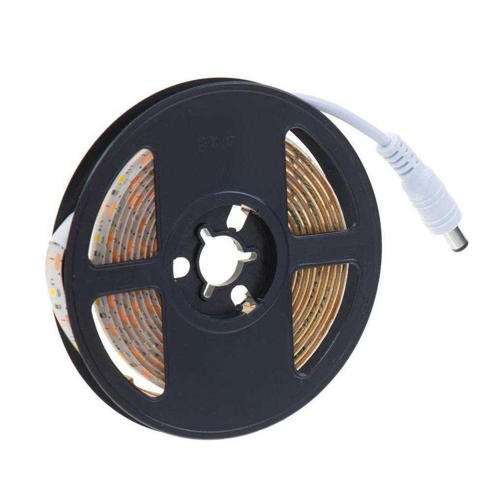 Varmvit batteridriven rörelsesensor LED Strip Lights 2M