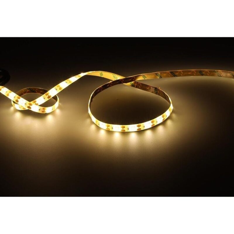 Batteridriven rörelsesensor LED Strip – 1M varmvitt ljus