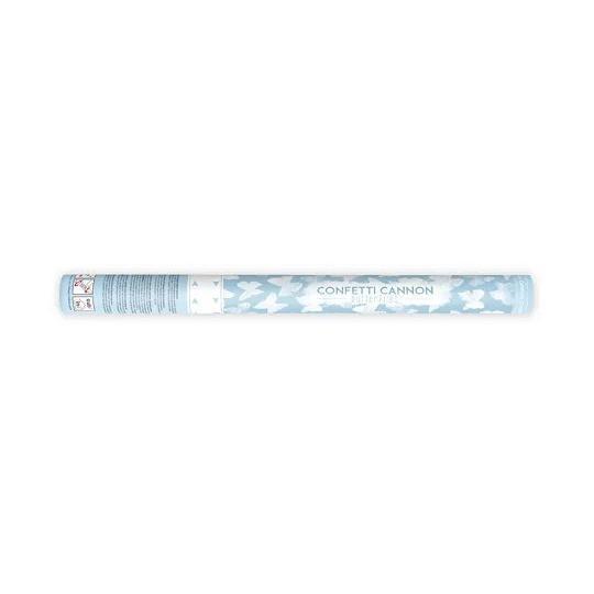 White Butterfly Confetti Tube – Bröllopsfödelsedagsfest dekor 60cm