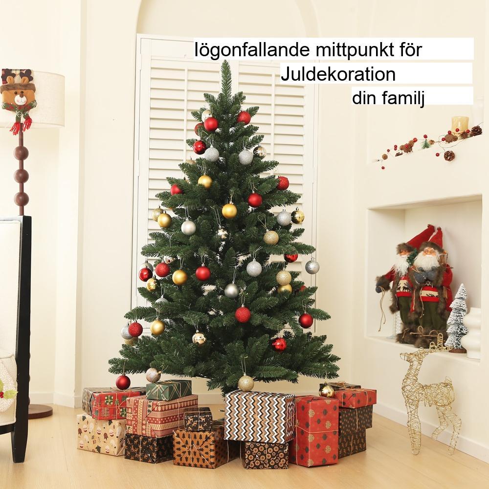 Naturtrogen 565-tip vikbar konstgjord julgran – 150 cm, flamskyddad