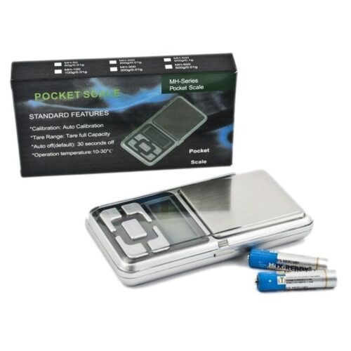 Precision Pocket Scale 200g 0,01g Noggrannhet med bakgrundsbelyst display