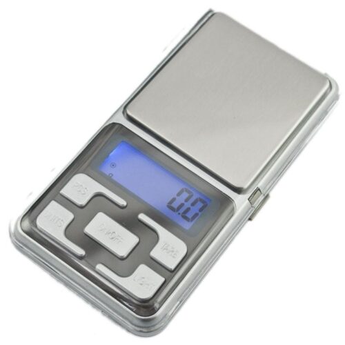 Precision Pocket Scale 200g 0,01g Noggrannhet med bakgrundsbelyst display