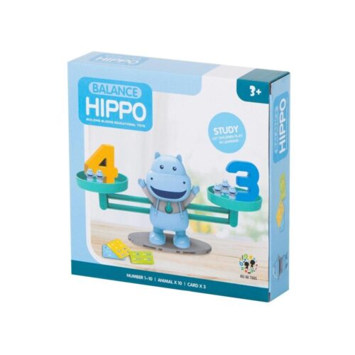 Learning Math Hippo Scale Toy – Rolig räkning och vägning för barn