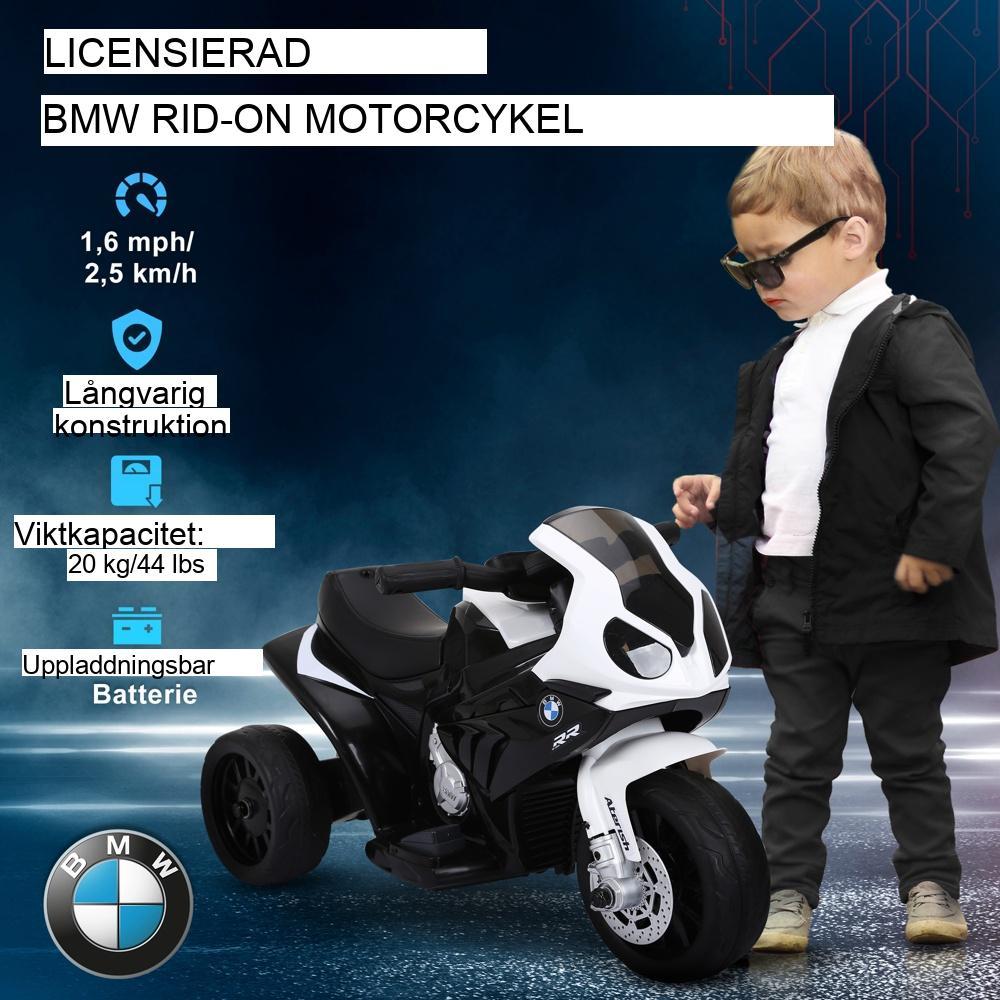 Licensierad BMW S1000RR elmotorcykel för barn 2-3 år