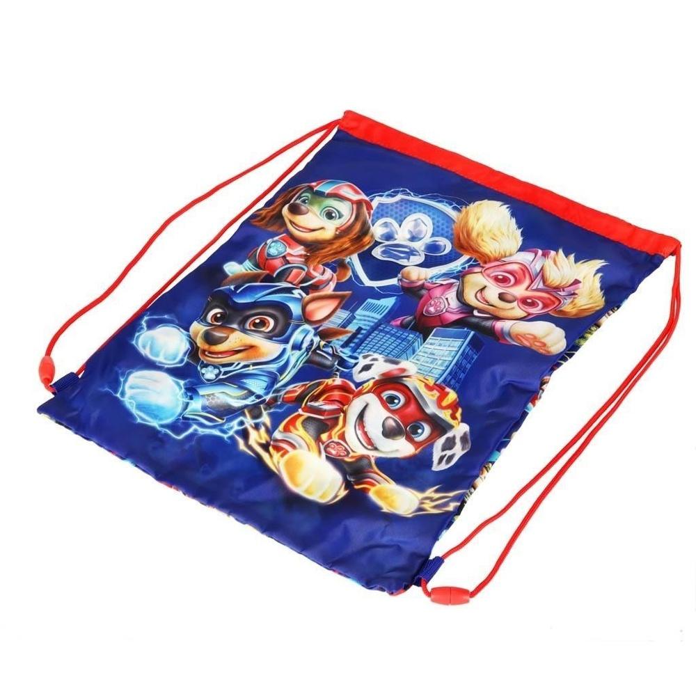 Kids Paw Patrol PE Skoväska för skolan, blå polyester 33x43cm