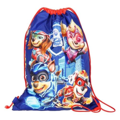 Kids Paw Patrol PE Skoväska för skolan, blå polyester 33x43cm