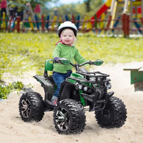 Electric Kids Quad med MP3-spelare, framåt/back och strålkastare – 3-5 år