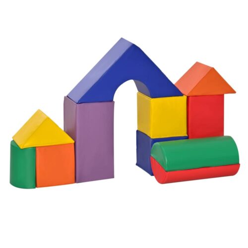 Soft Play Blocks Set – 11 delar byggstenar för barn i åldrarna 1-3