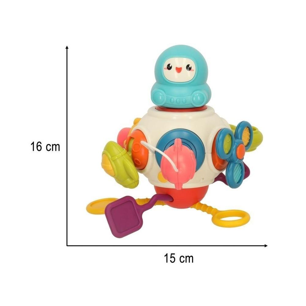 8-i-1 sensorisk bitringleksak för bebisar – utvecklar finmotorik och lugnar tandbildning