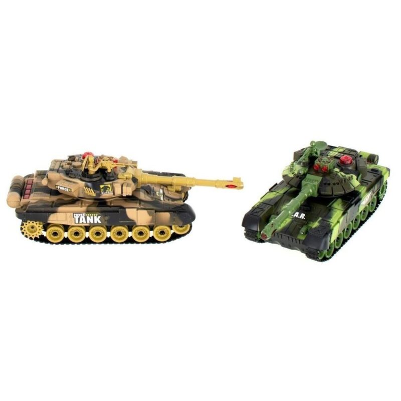 RC T90 Military Tank Set – 2 tankar, infraröd strid, ljud och ljuseffekter