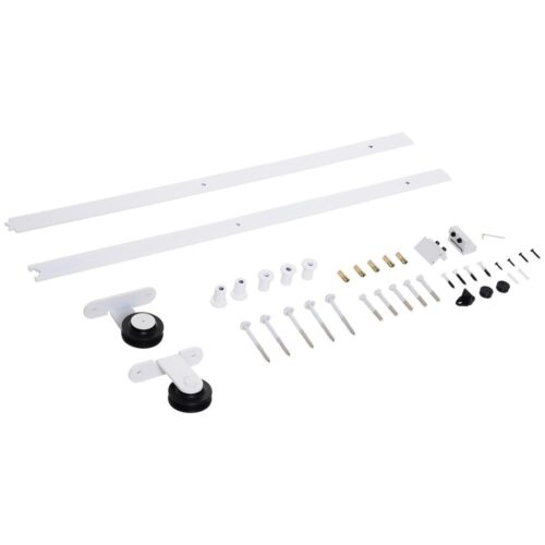 Vit Sliding Lading Door Hardware Kit – 183cm, Rymmer 100 kg