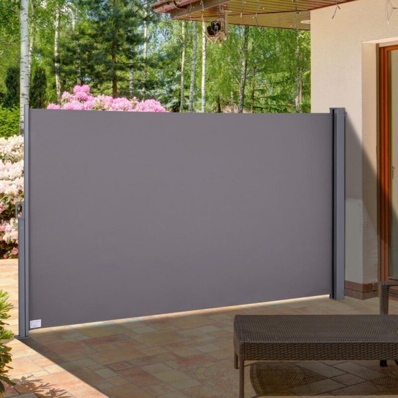 Sidomarkis Privacy Screen Solskydd – Grå 300x200cm