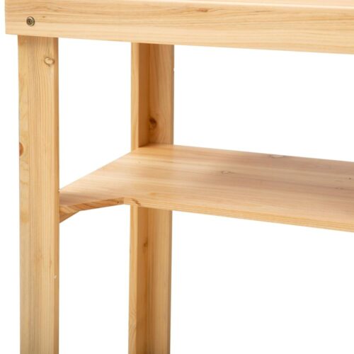 Gran Wood Plant Stand med hyllor för trädgård uteplats balkong