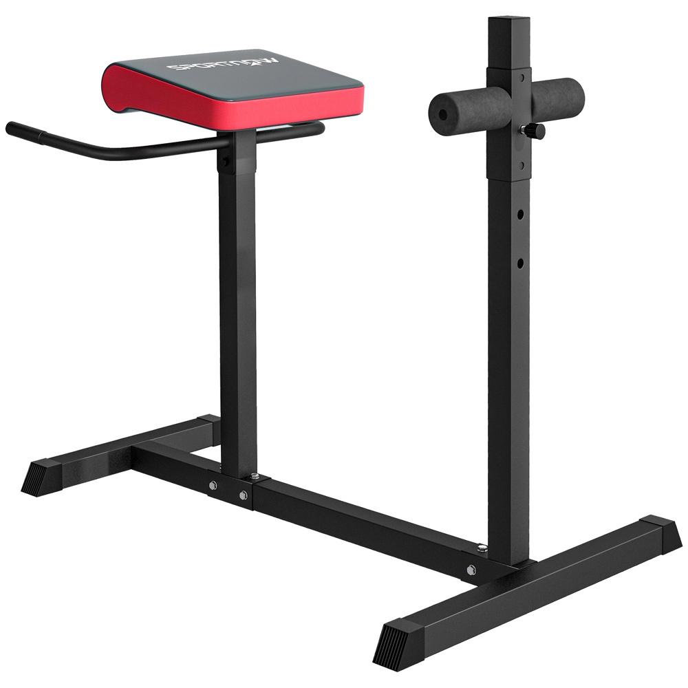 6-vägs justerbar Back Trainer Hyperextension bänk för hemmaträning