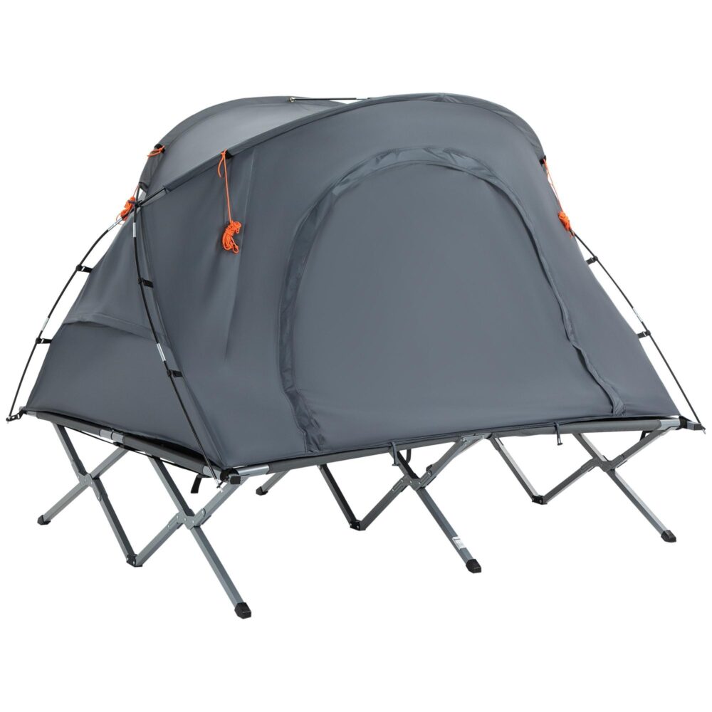 2-personers campingsäng kupoltält set med tält, madrass och bärväska | Enkel installation och hållbar