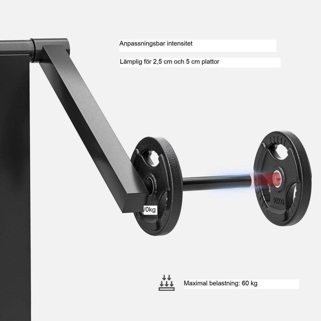 Biceps Triceps curlmaskin med justerbar sits i 5 nivåer för anpassad passform | 25 vinkelalternativ och hållbar design