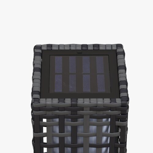 Solar Light rottinglampa med 8-timmars automatisk belysning, vattentät IP44-skydd, soldriven trädgårdslampa för utomhusbruk