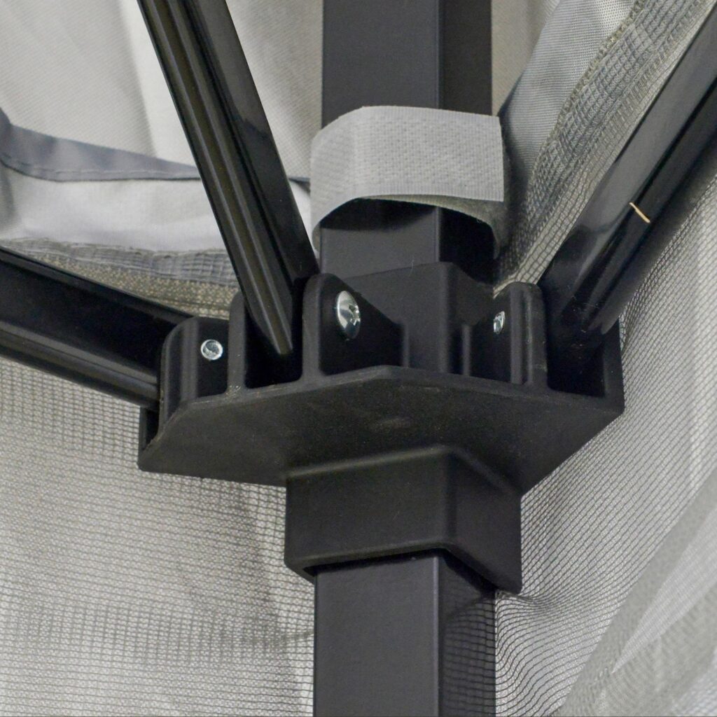 hopfällbart lusthus pop-up-tält inkl. rullväska - UV 50+ skydd och nätväggar