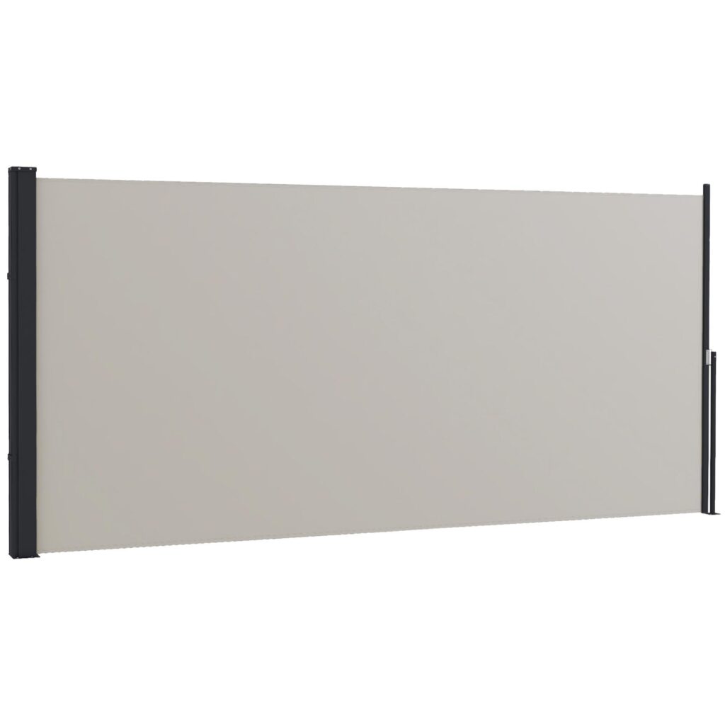 Utdragbar sidomarkis 300x140cm med UV30+ skydd, enkel montering, hållbar metallram