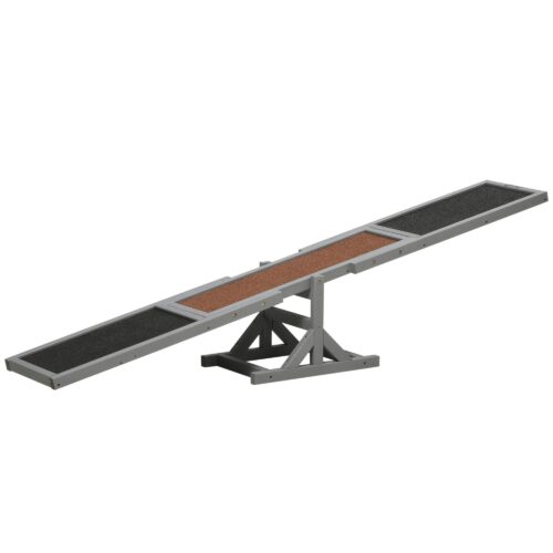 Dog Seesaw Agility Equipment med halkfri yta – Hållbar för stora hundar (upp till 50 kg)