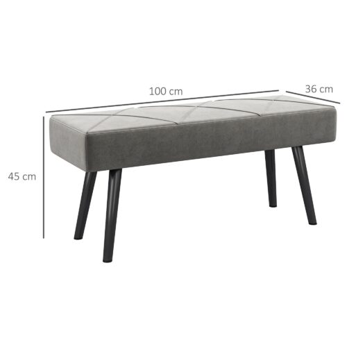 Klädd sammetsbänk med extra komfort – X Pattern Design för sovrum, hall och vardagsrum