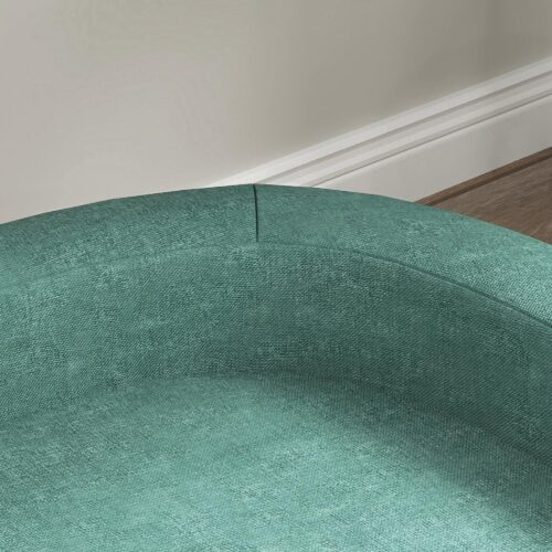 Hundsoffa: Maximal komfort hundsäng med dyna för stora hundar, upphöjd design med träben | Grön 98x67x25cm