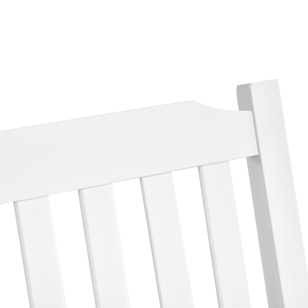 Garden Swing gungbänk för två – 2-sits i massivt trä med väderbeständig design och robust stålkonstruktion