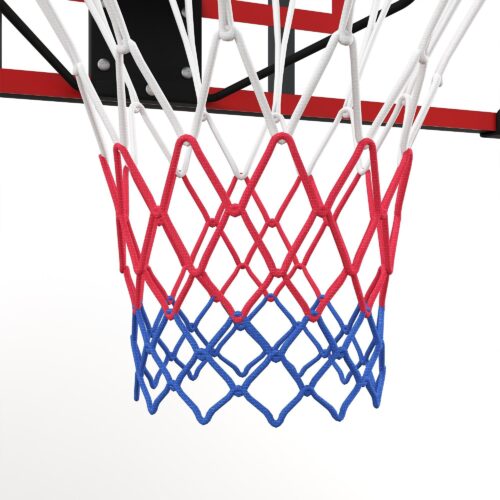 Väggmonterad basketkorg med slitstark stålkonstruktion – perfekt för inomhus- och utomhusbruk