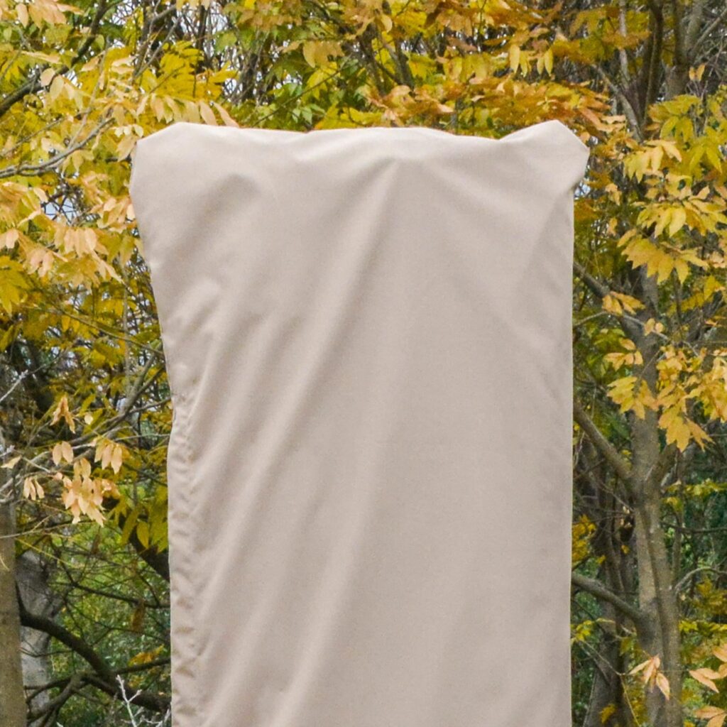 Väderbeständigt och vindtätt parasollskydd för fribärande paraply Ø63x164cm - Lätt att rengöra, slitstarkt tyg
