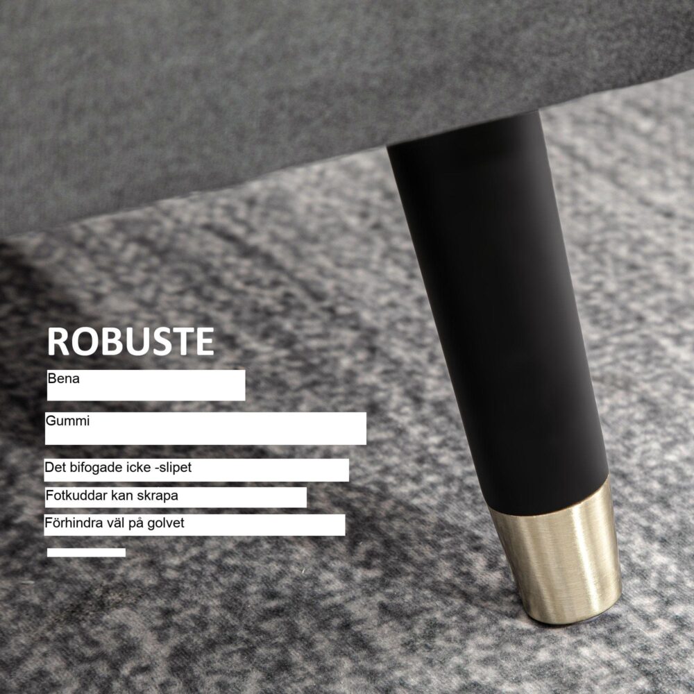 Bänkklädd förvaringsbänk med High-Density Foam Comfort – Charcoal Grey | Gott om plats för vardagsrum och hall
