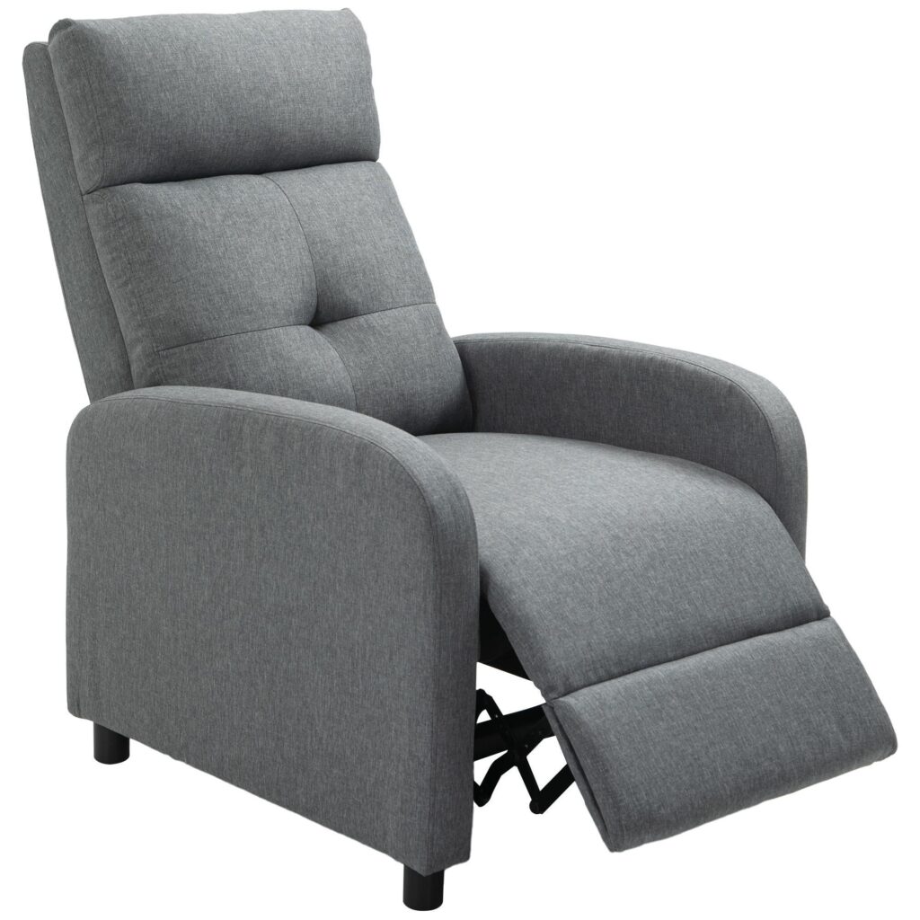 Koppla av fåtölj med liggande funktion - Ultimate Comfort and Support | Snabbmontering