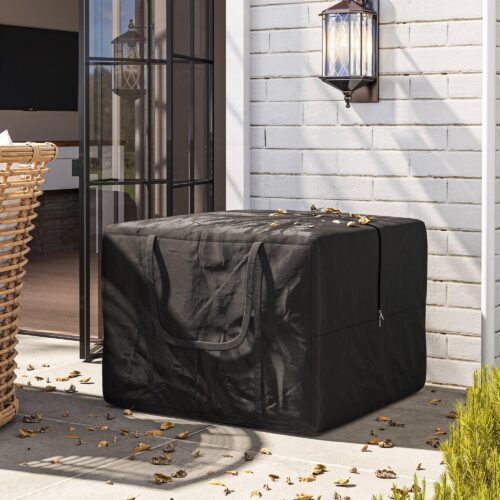 Extra stor 600D Oxford förvaringsväska – Vattentät och UV30+ skydd, 384L kapacitet, hållbar och lätt, perfekt för camping, resor och utomhusbruk.