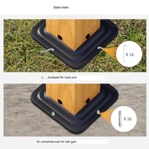 Justerbar takpergola 3x3m med UV-skydd – Slitstark aluminiumram