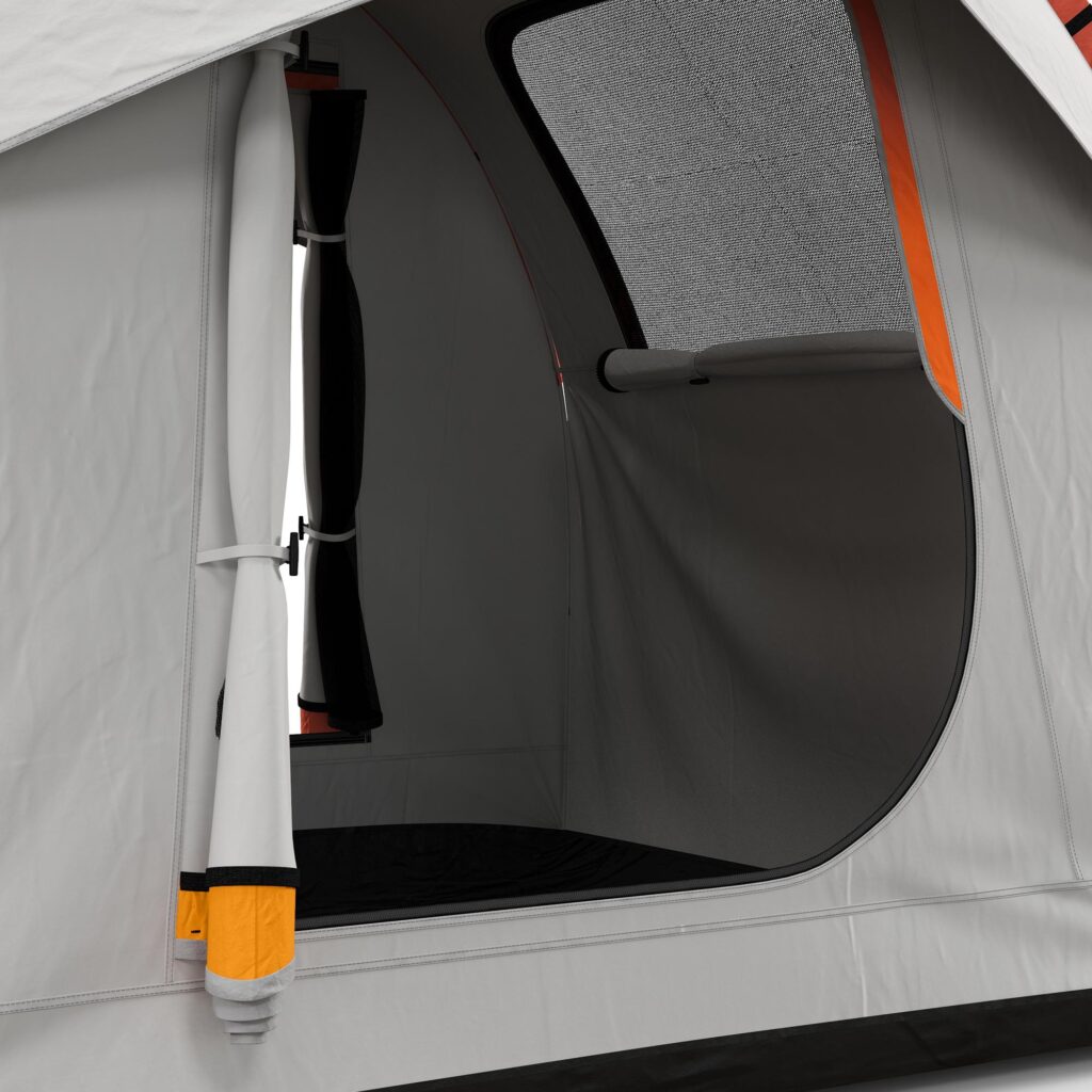 Baktält Car Dome-tält för 6 personer med väderbeständig och andningsbar design, 3 dörrar och mångsidig användning