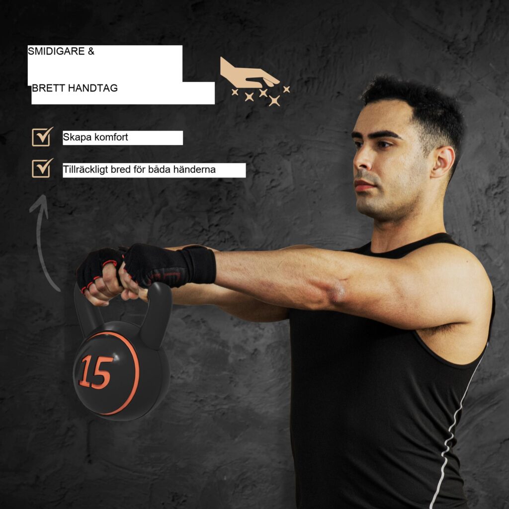 Mångsidigt 3-delat kettlebellset (2,2 kg, 4,5 kg, 6,8 kg) med platt bottenstabilitet, ergonomiskt handtag, skyddsjacka och förvaringsdyna för hållbar hemmaträning.