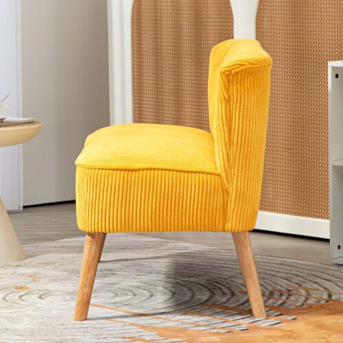 2-sits soffa | Extra komfort och robust konstruktion | Gult manchesterliknande polyesterskum | Tyg som är lätt att rengöra