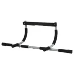 Chinsstång för Dörrkarm - Multifunktionell Pull-up Bar för Hemmaträning i Stål - Svart/Grå - Max 110kg - 92 x 40 x 17 cm