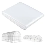 Växthusfolie 7x8 m - UV-beständigt & vattentätt växthusöverdrag i plast, 0.15 mm tjocklek